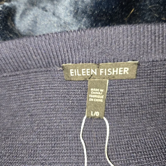 Eileen Fisher Navy Pencil Skirt -Wool, New w/o Tags - Picture 2 of 5